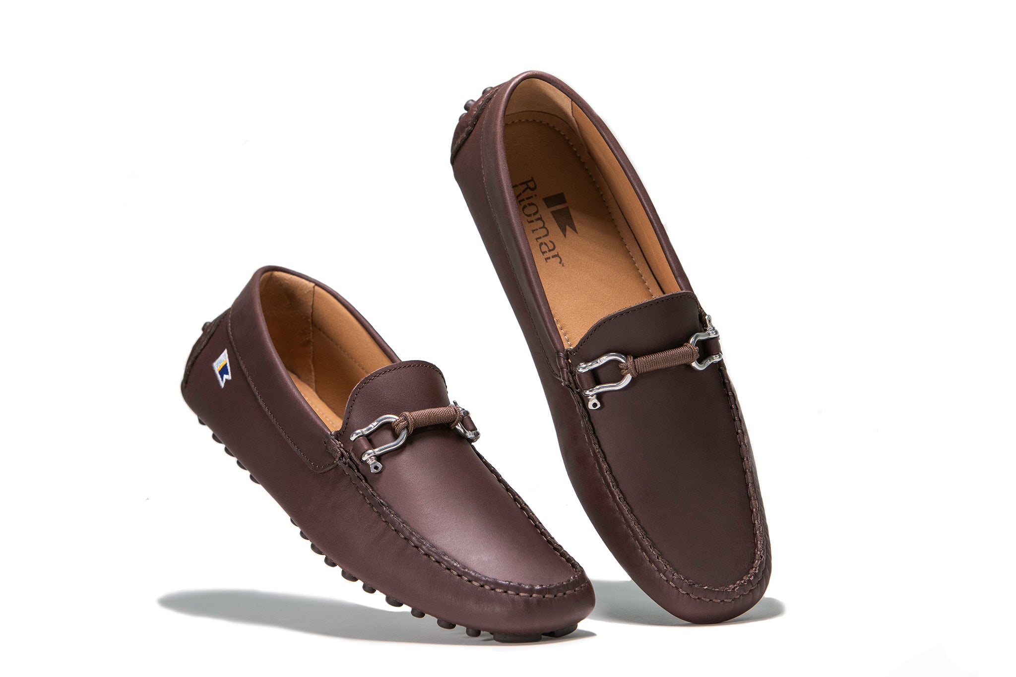 Riomar Reversible Leather Boat Shoes