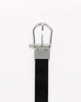 Riomar Reversible Belt: Tuxedo / Stingray Grey