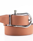 Riomar Reversible Belt: Mahogany / Teak