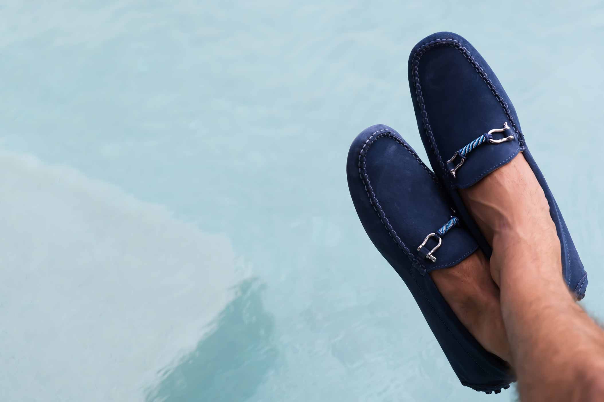 Buy Wholesale China Designer Men's Casual Loafers Luxury Genuine