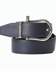 Riomar Reversible Belt: Fathom Blue / Fathom Brown