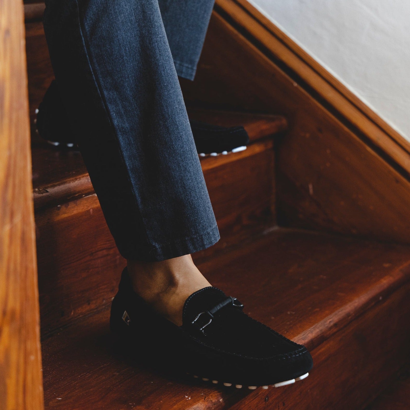 The Tuxedo Deck Driver – Riomar Shoes