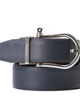 Riomar Reversible Belt: Fathom Blue / Fathom Brown